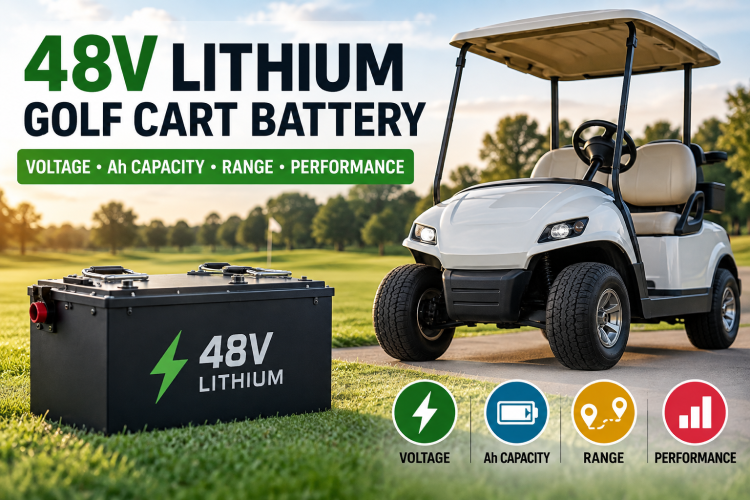 48V Lithium Golf Cart Battery